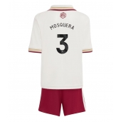 Billige Arsenal Cristhian Mosquera #3 Tredje trøje Børn 2025-26 Kort ærmer (+ bukser)