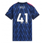 Billige Arsenal Declan Rice #41 Udebanetrøje Dame 2025-26 Kort ærmer