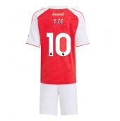 Billige Arsenal Eberechi Eze #10 Hjemmebanetrøje Børn 2025-26 Kort ærmer (+ bukser)