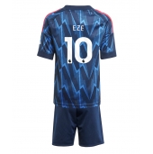 Billige Arsenal Eberechi Eze #10 Udebanetrøje Børn 2025-26 Kort ærmer (+ bukser)