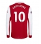 Billige Arsenal Emile Smith Rowe #10 Hjemmebanetrøje 2022-23 Lange ærmer
