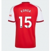Billige Arsenal Ezri Konsa #15 Hjemmebanetrøje 2026-27 Kort ærmer