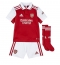 Billige Arsenal Gabriel Jesus #9 Hjemmebanetrøje Børn 2022-23 Kort ærmer (+ bukser)
