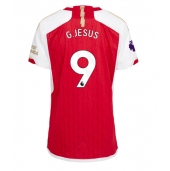 Billige Arsenal Gabriel Jesus #9 Hjemmebanetrøje Dame 2023-24 Kort ærmer