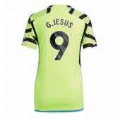 Billige Arsenal Gabriel Jesus #9 Udebanetrøje Dame 2023-24 Kort ærmer