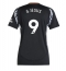 Billige Arsenal Gabriel Jesus #9 Udebanetrøje Dame 2024-25 Kort ærmer