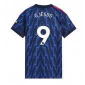 Billige Arsenal Gabriel Jesus #9 Udebanetrøje Dame 2025-26 Kort ærmer