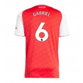 Billige Arsenal Gabriel Magalhaes #6 Hjemmebanetrøje 2025-26 Kort ærmer
