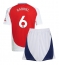 Billige Arsenal Gabriel Magalhaes #6 Hjemmebanetrøje Børn 2024-25 Kort ærmer (+ bukser)