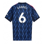 Billige Arsenal Gabriel Magalhaes #6 Udebanetrøje 2025-26 Kort ærmer