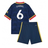 Billige Arsenal Gabriel Magalhaes #6 Udebanetrøje Børn 2026-27 Kort ærmer (+ bukser)