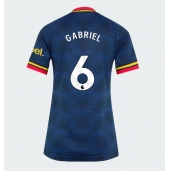 Billige Arsenal Gabriel Magalhaes #6 Udebanetrøje Dame 2026-27 Kort ærmer
