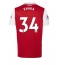Billige Arsenal Granit Xhaka #34 Hjemmebanetrøje 2022-23 Kort ærmer
