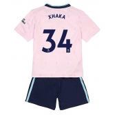 Billige Arsenal Granit Xhaka #34 Tredje trøje Børn 2022-23 Kort ærmer (+ bukser)