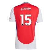 Billige Arsenal Jakub Kiwior #15 Hjemmebanetrøje 2024-25 Kort ærmer