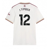 Billige Arsenal Jurrien Timber #12 Tredje trøje 2025-26 Kort ærmer