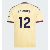 Billige Arsenal Jurrien Timber #12 Tredje trøje 2026-27 Kort ærmer