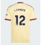 Billige Arsenal Jurrien Timber #12 Tredje trøje 2026-27 Kort ærmer