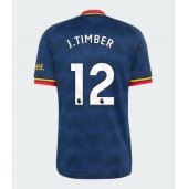 Billige Arsenal Jurrien Timber #12 Udebanetrøje 2026-27 Kort ærmer