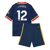 Billige Arsenal Jurrien Timber #12 Udebanetrøje Børn 2026-27 Kort ærmer (+ bukser)
