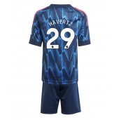 Billige Arsenal Kai Havertz #29 Udebanetrøje Børn 2025-26 Kort ærmer (+ bukser)