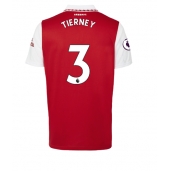 Billige Arsenal Kieran Tierney #3 Hjemmebanetrøje 2022-23 Kort ærmer