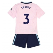Billige Arsenal Kieran Tierney #3 Tredje trøje Børn 2022-23 Kort ærmer (+ bukser)
