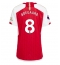 Billige Arsenal Martin Odegaard #8 Hjemmebanetrøje Dame 2023-24 Kort ærmer