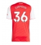 Billige Arsenal Martin Zubimendi #36 Hjemmebanetrøje 2025-26 Kort ærmer