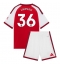 Billige Arsenal Martin Zubimendi #36 Hjemmebanetrøje Børn 2026-27 Kort ærmer (+ bukser)