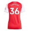 Billige Arsenal Martin Zubimendi #36 Hjemmebanetrøje Dame 2025-26 Kort ærmer