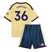 Billige Arsenal Martin Zubimendi #36 Tredje trøje Børn 2026-27 Kort ærmer (+ bukser)