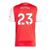 Billige Arsenal Mikel Merino #23 Hjemmebanetrøje 2025-26 Kort ærmer