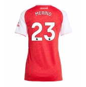 Billige Arsenal Mikel Merino #23 Hjemmebanetrøje Dame 2025-26 Kort ærmer