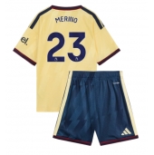Billige Arsenal Mikel Merino #23 Tredje trøje Børn 2026-27 Kort ærmer (+ bukser)