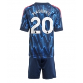 Billige Arsenal Noni Madueke #20 Udebanetrøje Børn 2025-26 Kort ærmer (+ bukser)