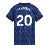 Billige Arsenal Noni Madueke #20 Udebanetrøje Dame 2025-26 Kort ærmer