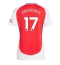 Billige Arsenal Oleksandr Zinchenko #17 Hjemmebanetrøje Dame 2024-25 Kort ærmer