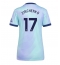 Billige Arsenal Oleksandr Zinchenko #17 Tredje trøje Dame 2024-25 Kort ærmer