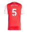 Billige Arsenal Piero Hincapie #5 Hjemmebanetrøje 2025-26 Kort ærmer
