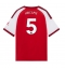 Billige Arsenal Piero Hincapie #5 Hjemmebanetrøje Børn 2026-27 Kort ærmer (+ bukser)