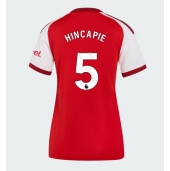 Billige Arsenal Piero Hincapie #5 Hjemmebanetrøje Dame 2026-27 Kort ærmer
