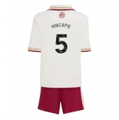 Billige Arsenal Piero Hincapie #5 Tredje trøje Børn 2025-26 Kort ærmer (+ bukser)