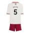 Billige Arsenal Piero Hincapie #5 Tredje trøje Børn 2025-26 Kort ærmer (+ bukser)