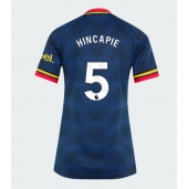 Billige Arsenal Piero Hincapie #5 Udebanetrøje Dame 2026-27 Kort ærmer