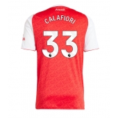 Billige Arsenal Riccardo Calafiori #33 Hjemmebanetrøje 2025-26 Kort ærmer