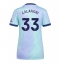 Billige Arsenal Riccardo Calafiori #33 Tredje trøje Dame 2024-25 Kort ærmer