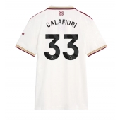 Billige Arsenal Riccardo Calafiori #33 Tredje trøje Dame 2025-26 Kort ærmer