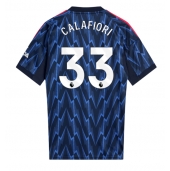 Billige Arsenal Riccardo Calafiori #33 Udebanetrøje 2025-26 Kort ærmer