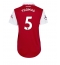 Billige Arsenal Thomas Partey #5 Hjemmebanetrøje Dame 2022-23 Kort ærmer